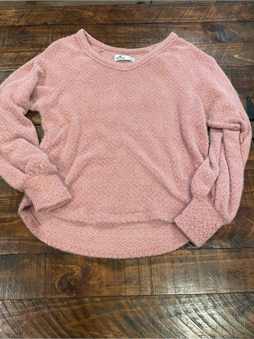 Hollister Dusty Rose Crewneck Sweater
